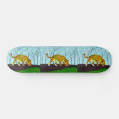 Jaguar Big Cat Art Skateboard (Horizontaal)
