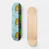 Jaguar Big Cat Art Skateboard (Voorkant)