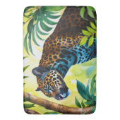Jaguar Botanical Forest Oerwoud Badmat (Voorkant Verticaal)