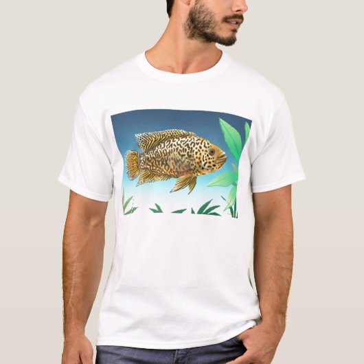 Jaguar Cichlid Managuense T-Shirt (Voorkant)