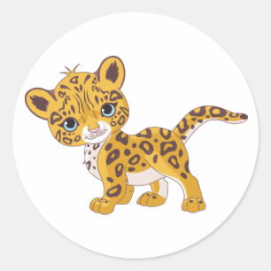 Jaguar Cub Stickers