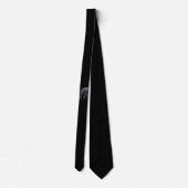 Jaguar Diablo Black necktie Stropdas (Achterkant)