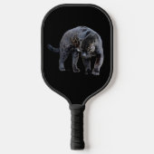 Jaguar Diablo Black pickleball paddle (Voorkant)