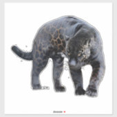 Jaguar Diablo contour sticker (Feuille)