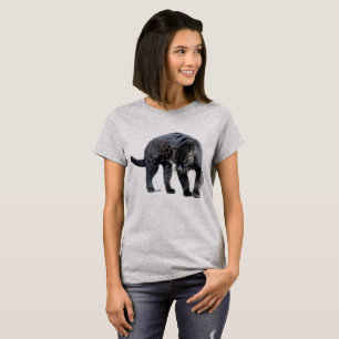 Jaguar Diablo dames staalgrijze T-shirt