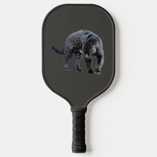 Jaguar Diablo grijs- en pelspalpaddle Pickleball Paddle (Voorkant)