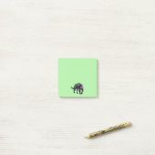 Jaguar Diablo groene notitieblokken Post-it® Notes (Op bureau)