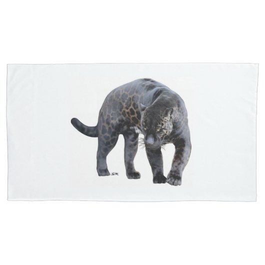 Jaguar Diablo koningskloosters Kussensloop (Voorkant-Links)