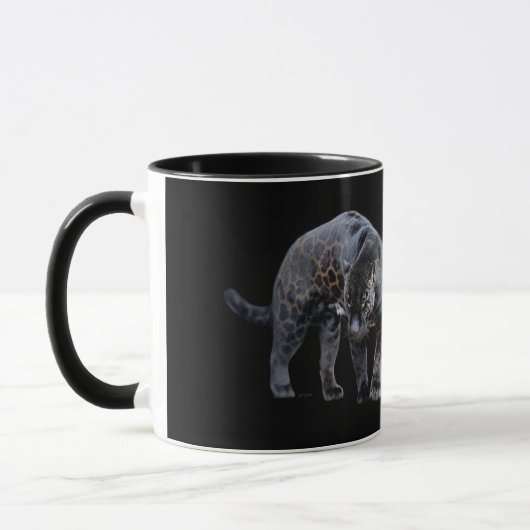 Jaguar Diablo mug noir combo (Gauche)