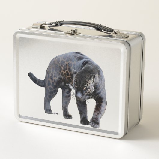 Jaguar Diablo roestvrij lunchbox (Voorkant)