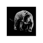 Jaguar Diablo rubberen stempel (Afrduk)