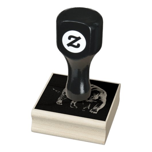 Jaguar Diablo rubberen stempel (Stempel)