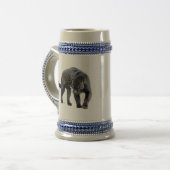 Jaguar Diablo stein Bierpul (Voorkant links)