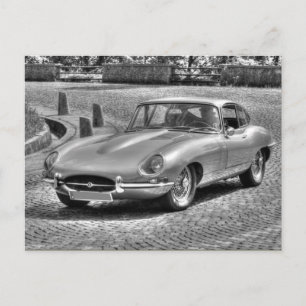 Jaguar E-Type Briefkaart