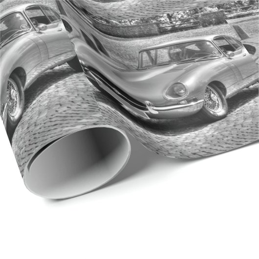 Jaguar E-Type Cadeaupapier (Rol Hoek)