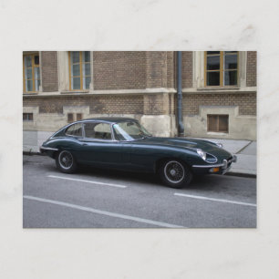 Jaguar E-Type harde top Briefkaart