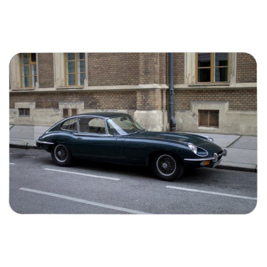 Jaguar E-Type harde top Magneet (Horizontaal)