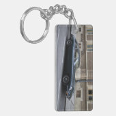 Jaguar E-Type harde top Sleutelhanger (Voorkant Links)