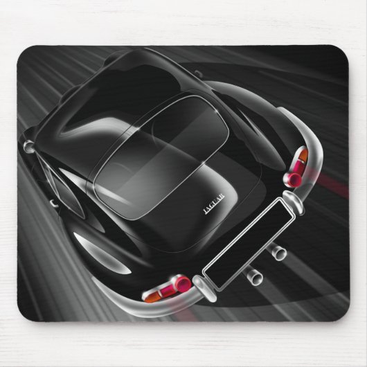 Jaguar E-Type Mouse Mat Muismat (Voorkant)
