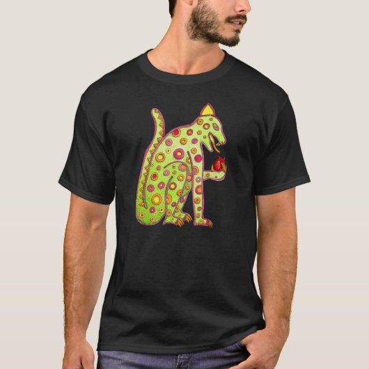 Jaguar Eating Heart T-Shirt (Voorkant)