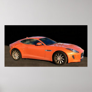 Jaguar F-Coupe POSTER