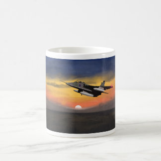 Jaguar Fighter Sunset Mok