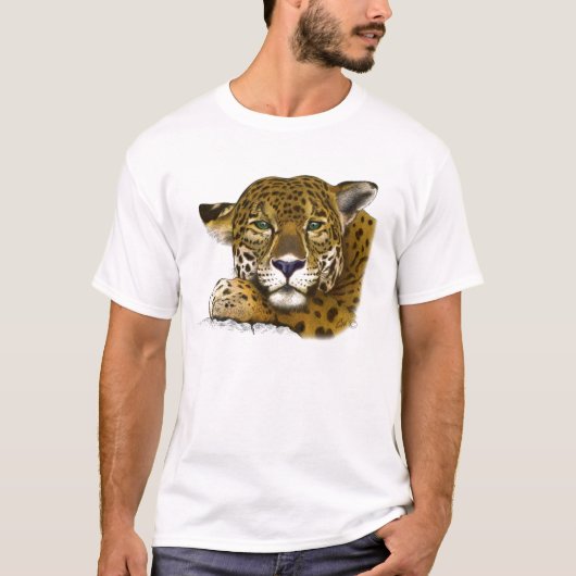 Jaguar, gekleurd t-shirt (Voorkant)