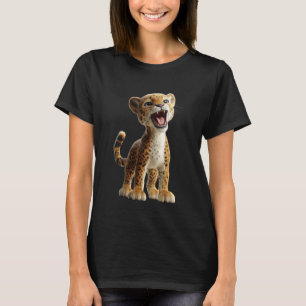 Jaguar Grote Kat Panther Grappige Kattenliefhebber T-shirt