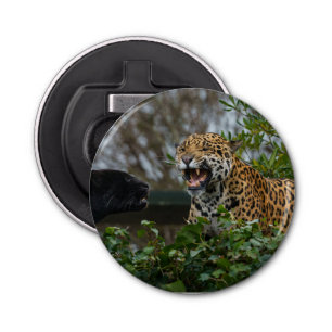 Jaguar Growl Trivet Koelbox Button Flesopener