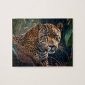 Jaguar Jigzaag Puzzle - Oerwoud Legpuzzel (Horizontaal)