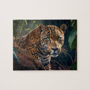 Jaguar Jigzaag Puzzle - Oerwoud Legpuzzel