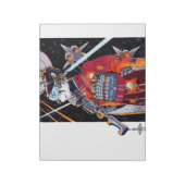 Jaguar Kimono Space Marine Large Unlining Notitieb Notitieblok (Gedraaid)