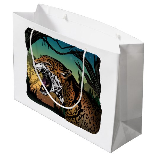 Jaguar Large Cadeauzakje (Achterkant Gekanteld)