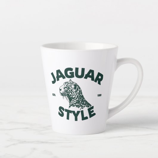Jaguar Latte Mug Mok (Rechts)