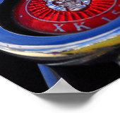 Jaguar Leaper Leaping Cat Poster (Hoek)