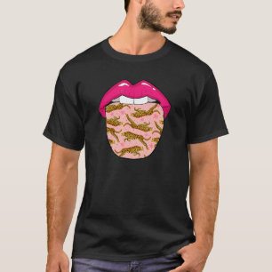 Jaguar Lips Wildlife Animal Big Cat Jaguar T-shirt