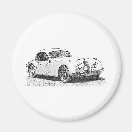 Jaguar Magneet (Voorkant)