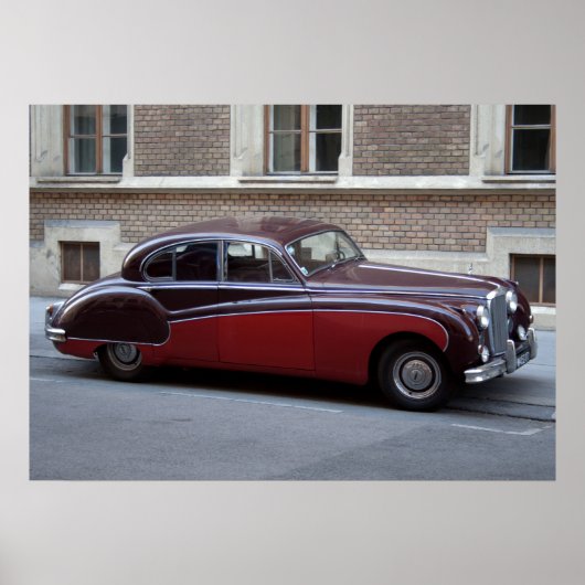Jaguar Mark IX Poster (Voorkant)