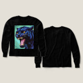 Jaguar - Panthère noire (Motif recto et verso)