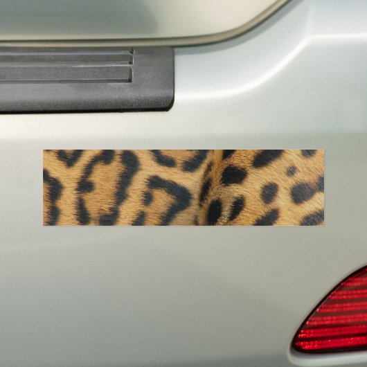 Jaguar Pattern Bumpersticker (Op auto)