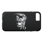 Jaguar Pop Art Horizontal Tough iPhone 7 Coque (Dos (Horizontal))