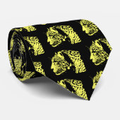 Jaguar Pop Art Stropdas (Opgerold)