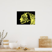Jaguar Poster Print - Jaguar Posters (Keuken)
