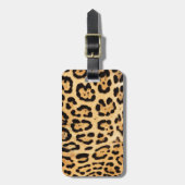 Jaguar Print Bagagelabel (Voorkant verticaal)