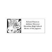 Jaguar Profile Rubberstempel (Afrduk)
