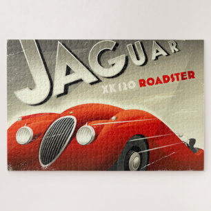 Jaguar Roadster Legpuzzel