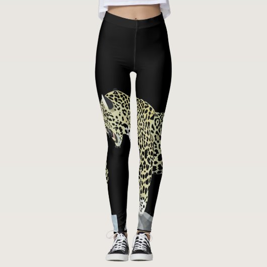 Jaguar Roar. leggings (Voorkant)