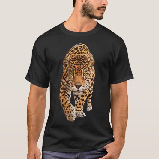 Jaguar Sticker  T-shirt (Voorkant)
