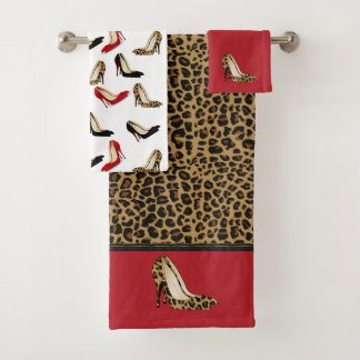 Jaguar Stiletto Branché Serviettes de bain serviet