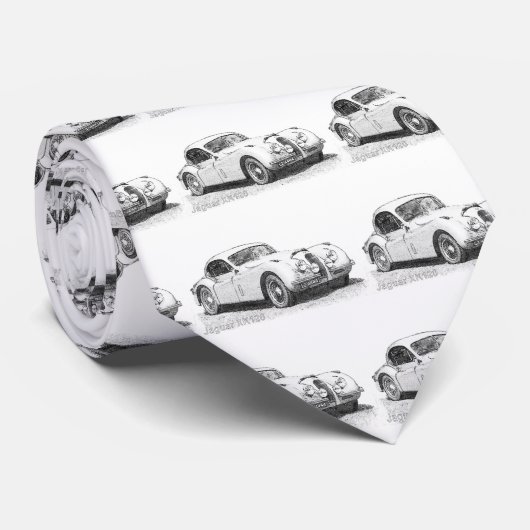 Jaguar Stropdas (Opgerold)